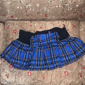 royal bones by tripp pleated mini skirt!!